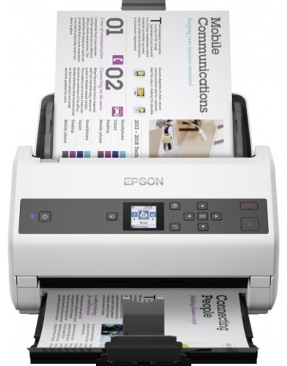 Сканер Epson WorkForce DS-870 B11B250401 белый