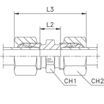 Соединение P DL08 14х1.5 (в сборе)