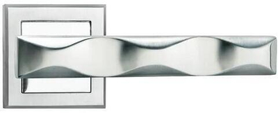 Ручка дверная "Tower" MH-20 хром матовый/хром