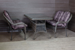 Комплект мебели из искусственного ротанга Мэдисон НЬЮ (Medison NEW) Сompany Set  с подушками на сидение и спинку