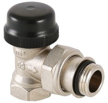 Клапан термостатический Valtec 3/4" угловой с преднастройкой арт. VT.037.N.05 для радиаторов