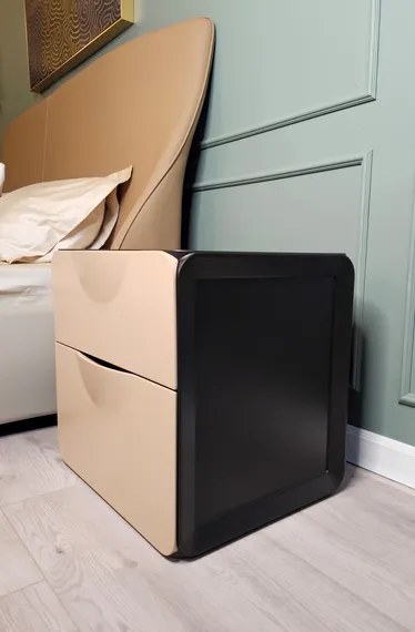 Прикроватная тумбочка MLL-T60 с двумя ящиками