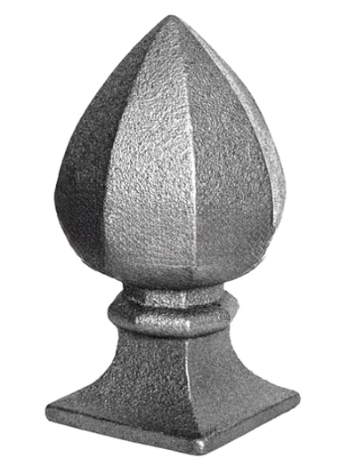 Наконечник для столба, высота: 87 мм, кв:40, вес: 0,435 кг.