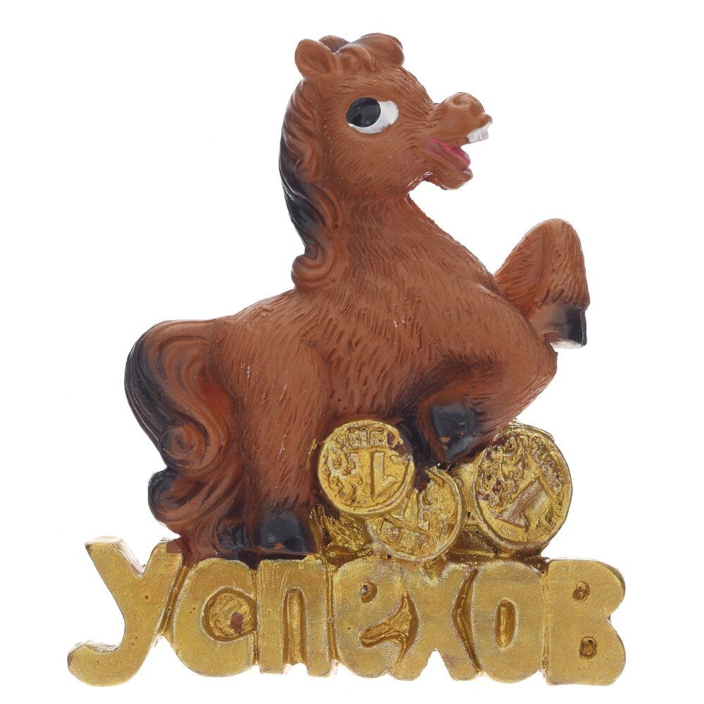 GAEM Магнит "Лошадка", L5 W1,5 H6,5 см, 4в.