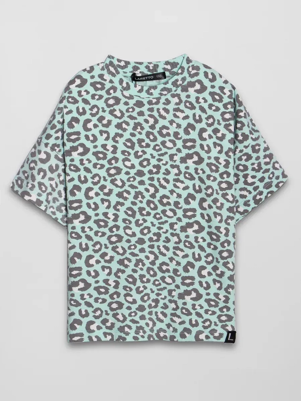 Футболка для девочки леопард