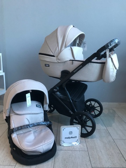 Коляска  MONTANA (2 в 1) (RIKO BASIC) 02 бежевый