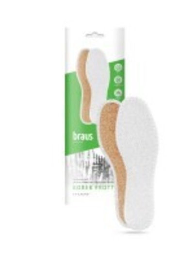 Стельки для обуви Braus Korek Frotte Безразмерные