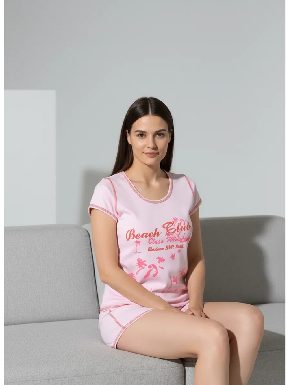 Пижама с шортами