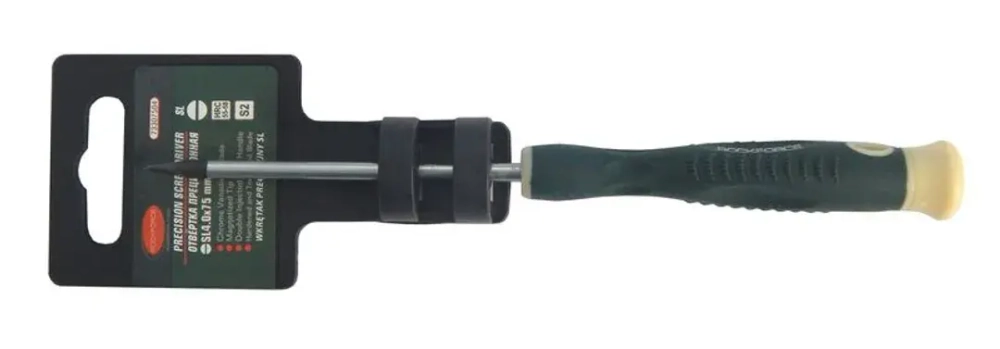 Отвертка шлицевая ювелирнаяя SL3.0х75мм RockFORCE RF-73307503