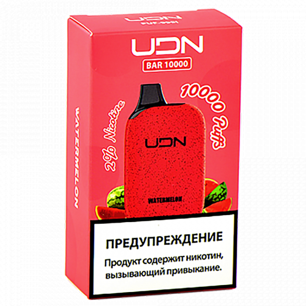 UDN Bar - Watermelon (Арбуз) 10000 затяжек
