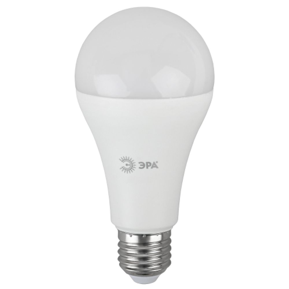 Лампа светодиодная ЭРА STD LED A65-21W-840-E27 21Вт груша нейтральный белый свет Е27 | Лампы cветодиодные Груша (A)