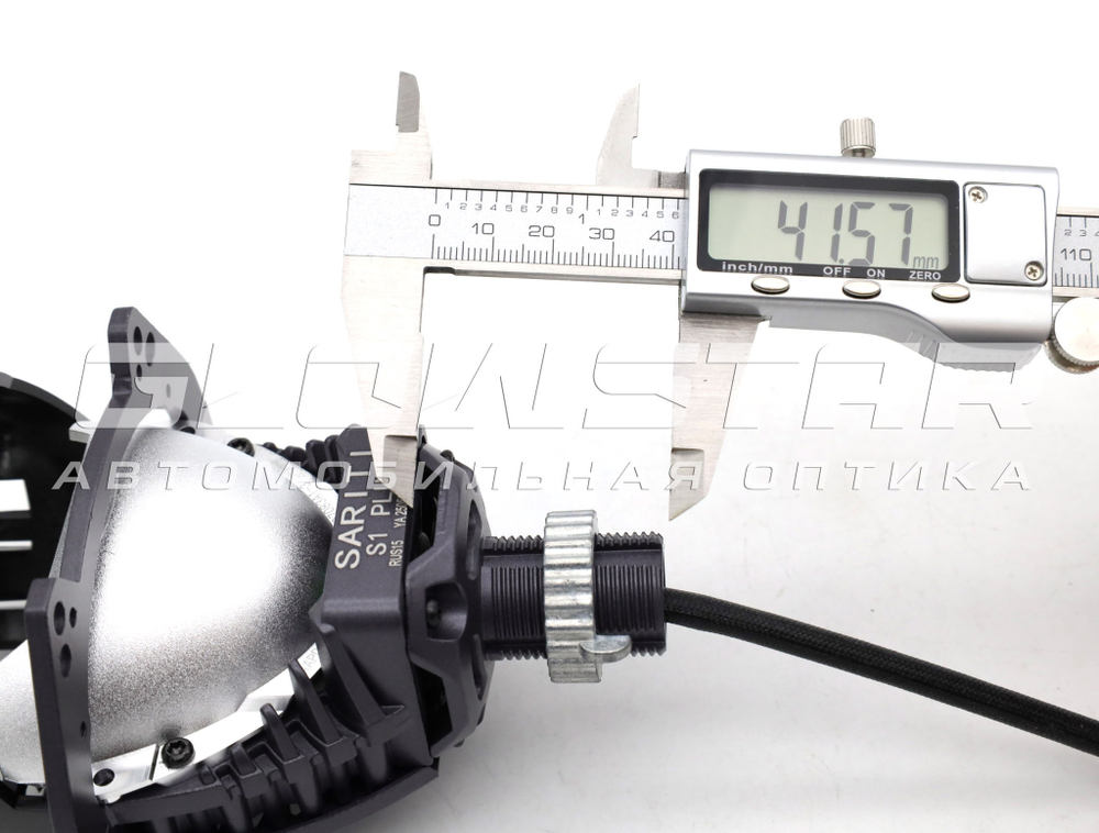 Билед модули Sariti S1 Plus 2025 3.0 дюйма, 2 чипа, 5500K, 12V, 53W/61W, крепление 3R и съемное гаечное (комплект, 2шт)