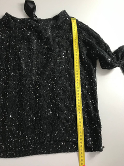 Джемпер с пайетками, визуально 44/46 размер