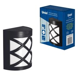 USL-F-155-PM110 BRUSSEL Cветильник настенный на солнечной батарее. 6 светодиодов. Белый свет. 1xАА Ni-Mh аккумулятор в-к. IP44. TM Uniel