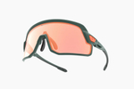 Спортивные очки с диоптриями Demetz B-Suit / Matte Green / Dark Green Matte V. Grey Photochromic Mirror Orange Cat.1 to 3