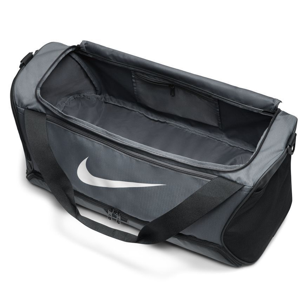 NIKE Brasilia Training Duffel Bag, Game Royal/Black/White, Medium–