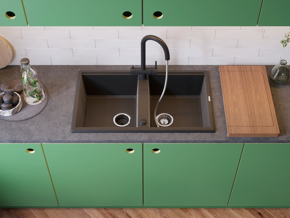 Мойка Omoikiri Tedori 86-2-WH Tetogranit | Белый