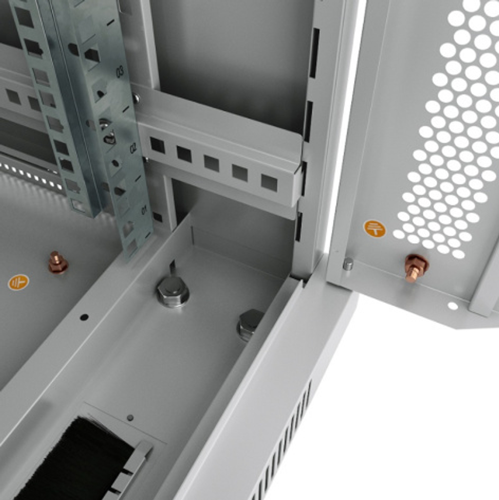 Шкаф напольный 19", 37U Cabeus SH-05C-37U60/100