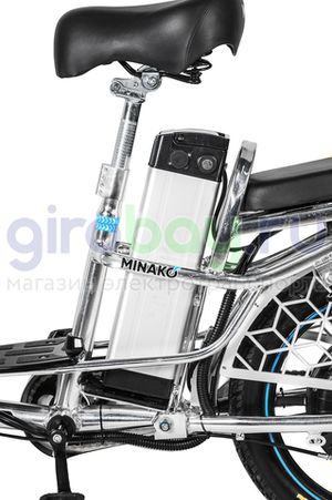 Электровелосипед Minako V8 PRO 3.0 (60V/12Ah) гидравлика фото 7