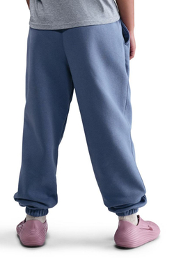 Брюки для девочки Nike Kids Sportswear Club Fleece Loose - world indigo/world indigo/white