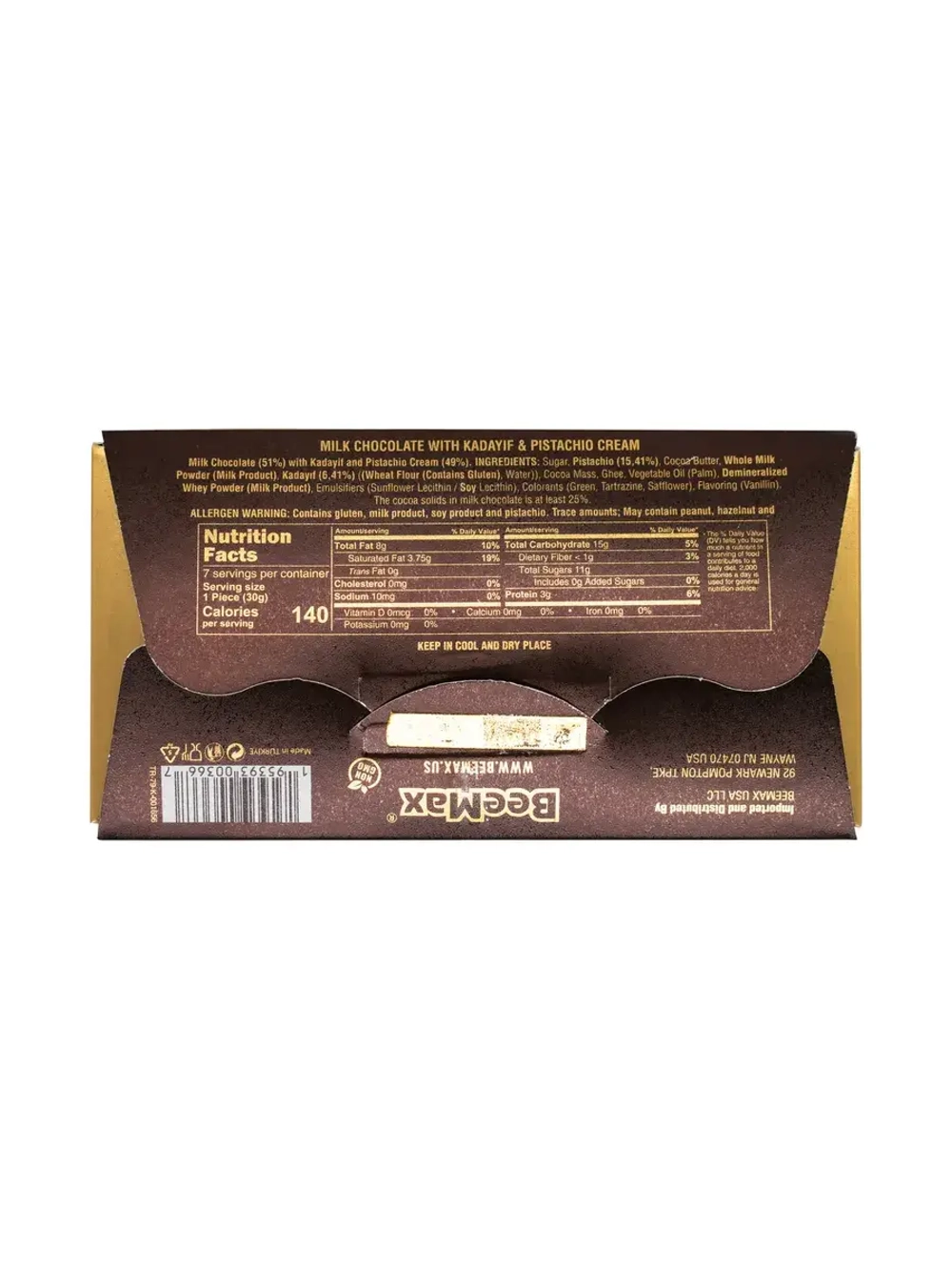 BeeMax Дубайский шоколад 200 гр