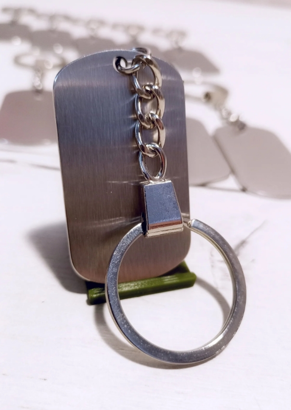 Жетон. Стальной сатин. Под заказ