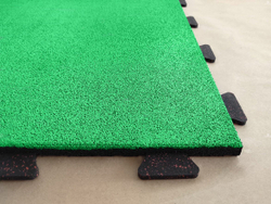 Резиновая плитка EcoStep Gym EPDM 990х990 (30мм) со скрытыми замками