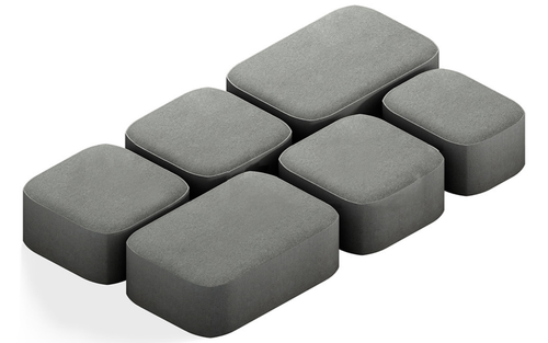 Брусчатка Классико 4,0 (серая), вибропрессование