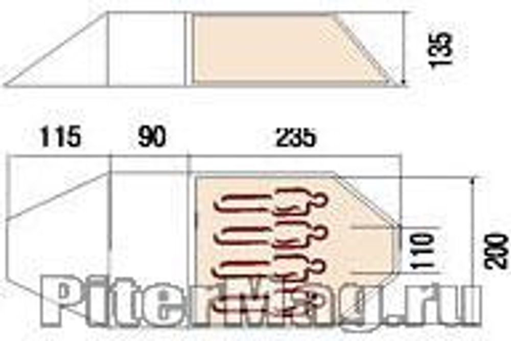 Туристическая палатка Red Fox Fox Coupe 4