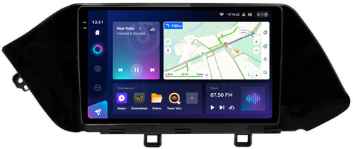 Магнитола для Hyundai Sonata DN8 2020+ - Teyes CC3-2K QLed Android 10, Быстрая, SIM-слот, CarPlay