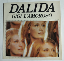 Винтажная виниловая пластинка LP Dalida Gigi Lamoroso (Belgium 1974)