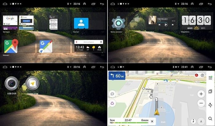 Магнитола для Ford - GT003s на Android 9 и