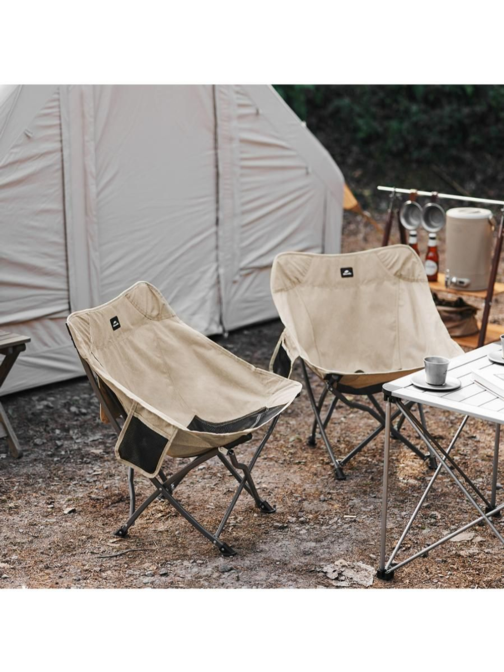 Стул складной Naturehike CNK2350JJ010 Stellaluna T02J песочный