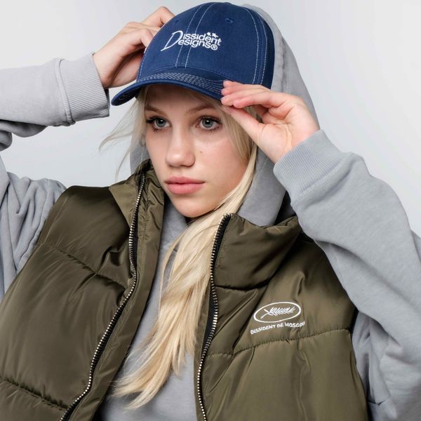 Кепка Designs синяя - фото 5