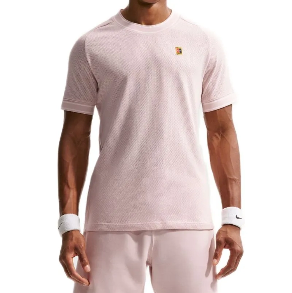 Мужская теннисная футболка Nike Court Heritage Tennis - silt red