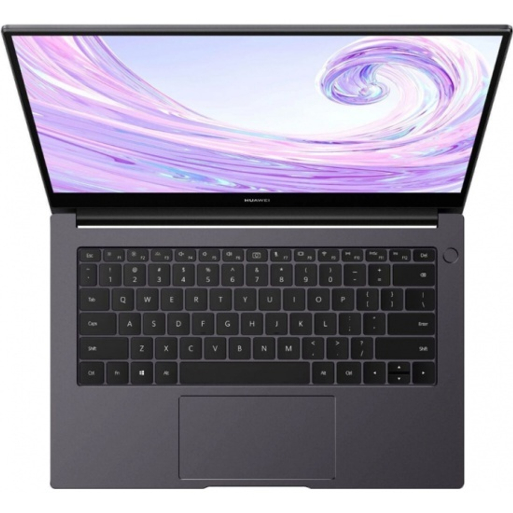 Ноутбук Huawei MateBook D 14 53012TLK Intel Core i5 1135G7, 2.4 GHz - 4.2 GHz, 8192 Mb, 14" Full HD 1920x1080, 512 Gb SSD, DVD нет, Intel Iris Xe Graphics, Windows 11 Home, серый