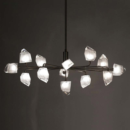 Ceiling design lamp Eusolis  ( 13 lampshades )