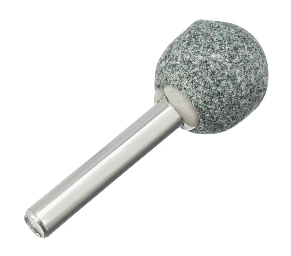 Шарошка абразивная, шар, 19 мм, для дрели, хвостовик d6 мм, 63с Denzel 76023