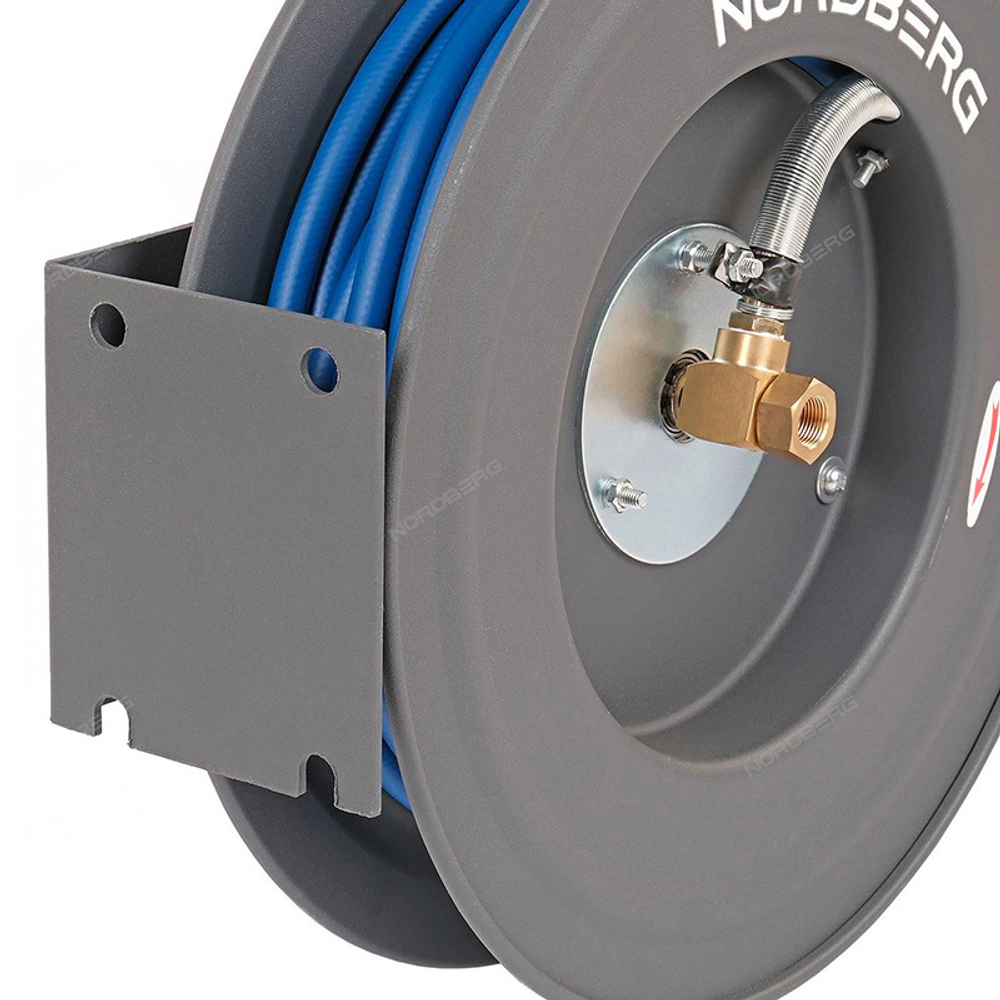 NORDBERG (HR0820RPVC) Шланг воздушный на стальной катушке, гибридный ПВХ &Oslash; 08х12 мм, 20 м