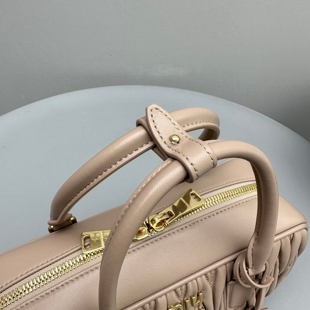 Miu Miu Arcadie Matelasse Nappa Leather Bag 27 cm