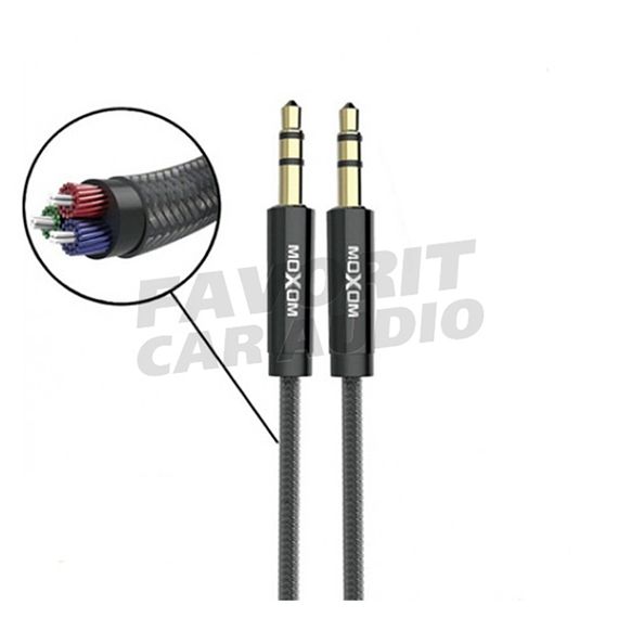 AUX Кабель Moxom черный  1м