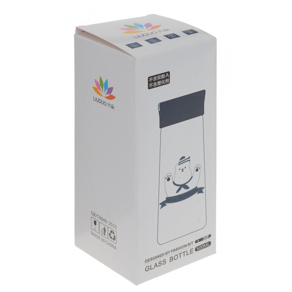 GAEM Бутылка, 500 мл, L7 W7 H18 см, 4в.