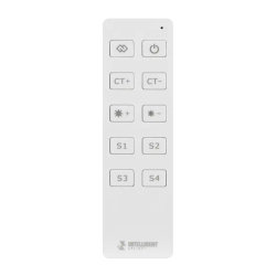 INTELLIGENT ARLIGHT Пульт SMART-ZB-801-22-1G-4SC White (3V) (IARL, IP20 Пластик, 5 лет) 046531