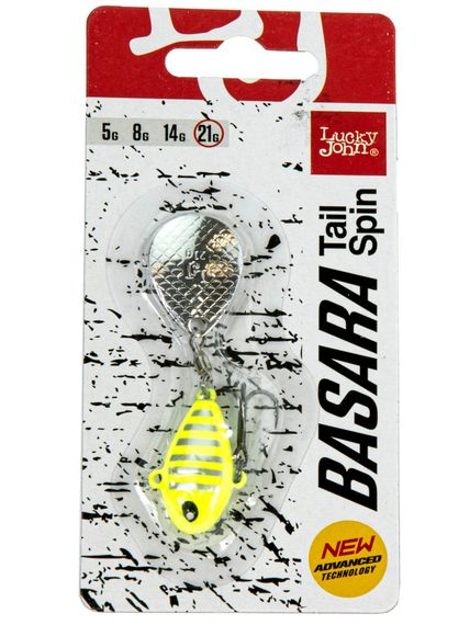 Тейл-спиннер Lucky John BASARA TAIL SPIN 21.0г 008 в блистере