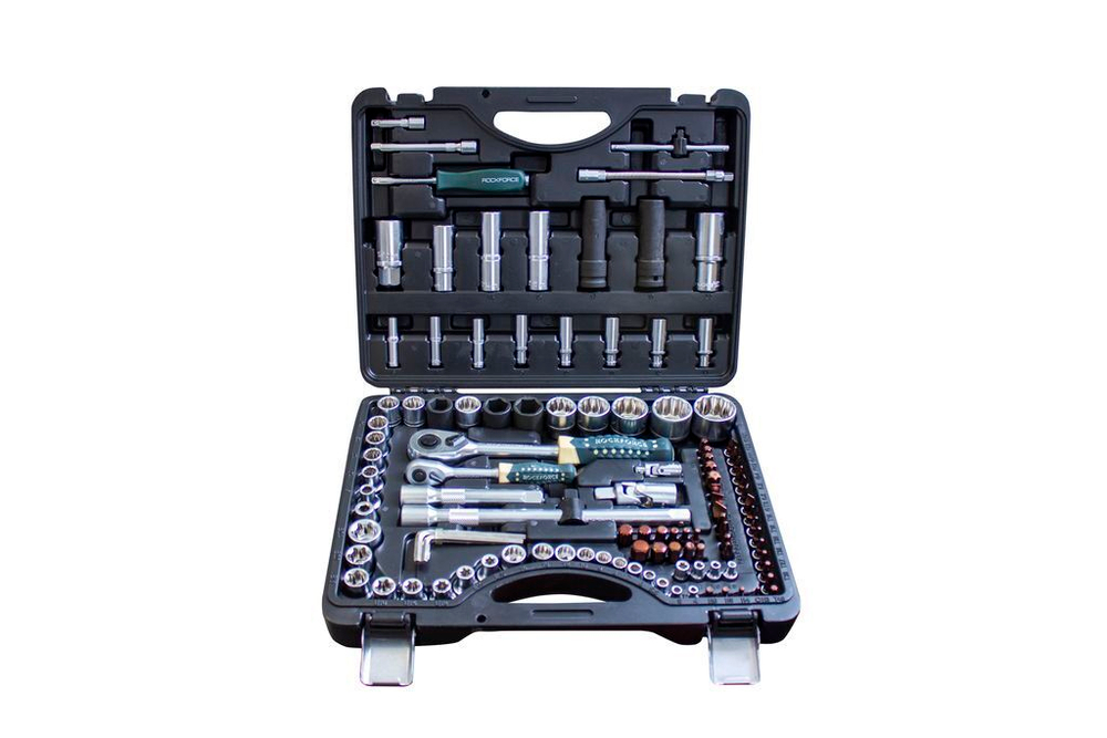 Набор инструментов 108+6пр. 1/4'',1/2''(12гр.) RockForce##Rock FORCE RF-41082-9 Premium