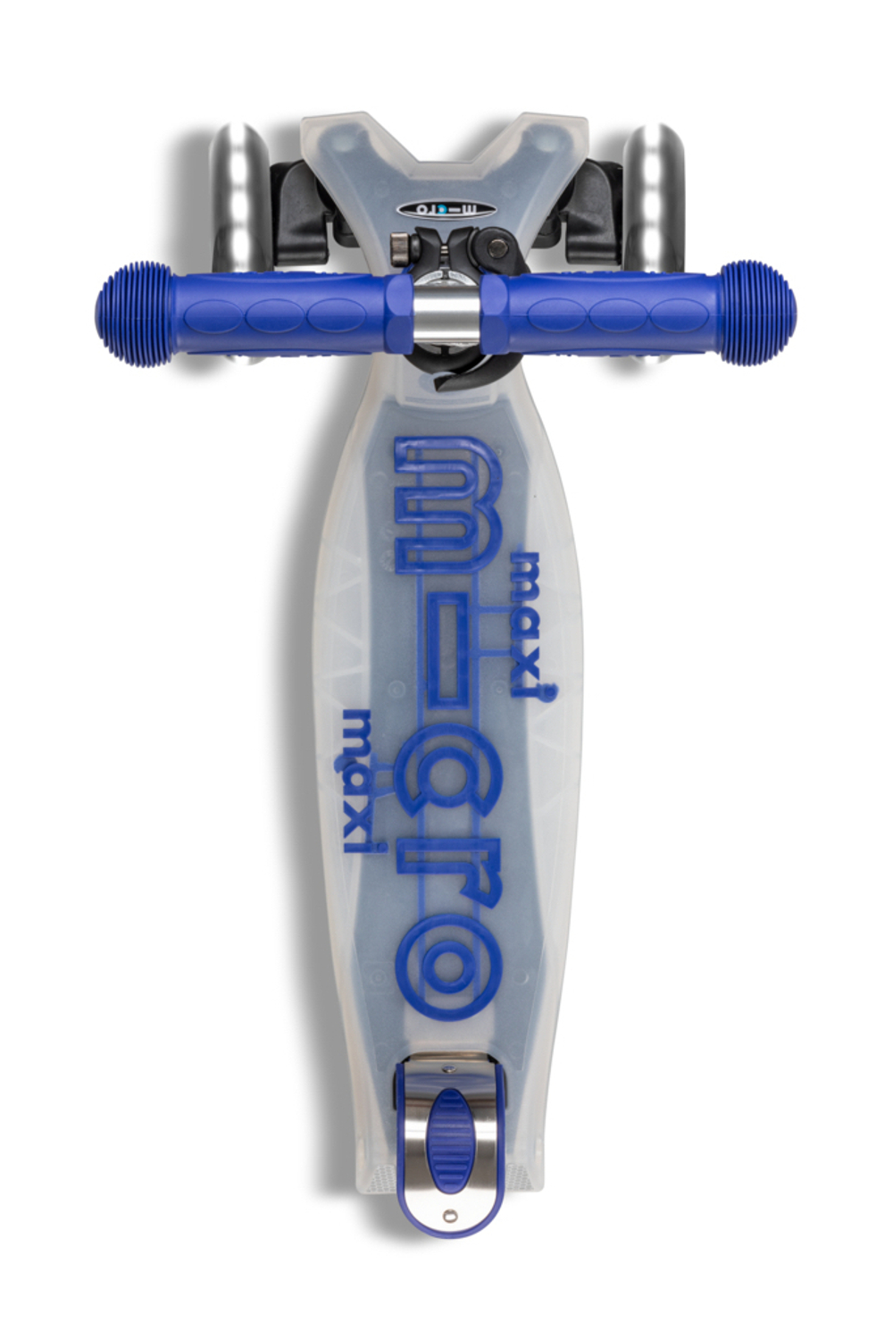 Самокат Maxi Micro Deluxe Flux LED Синий