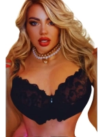 Франзуская модель бюстгальтера большие размеры FGi ажурный