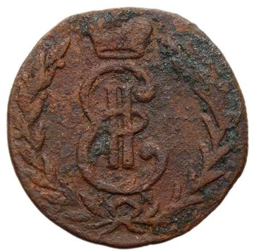 Денга 1779 КМ Екатерина II "Сибирская монета"
