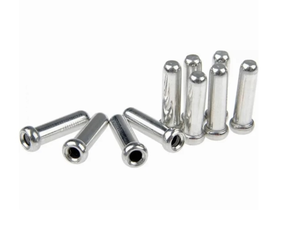 Концевик Shimano алюминий д/троса перекл., 1,6 (500шт) Y62098045