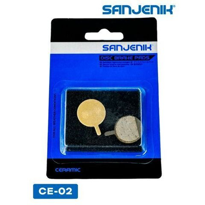 Колодки тормозные керамические Sanjenik CE-02 (21мм) Kugoo M4, Pro, Max Speed, HX, HX Pro, G3